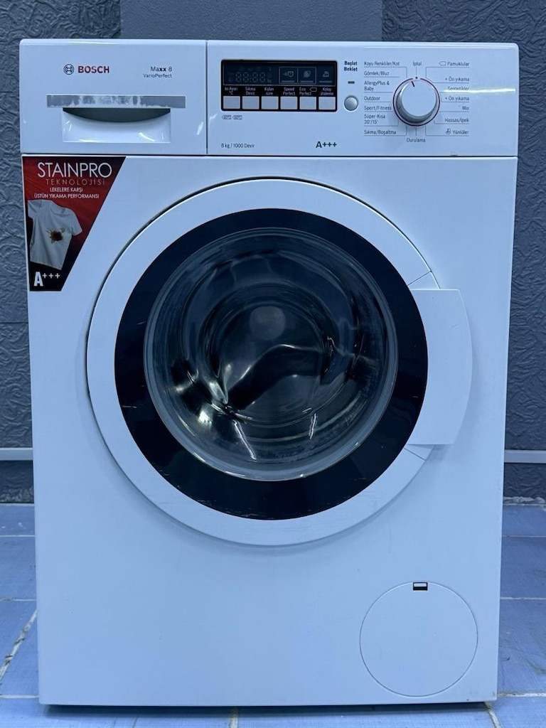 BOSCH 8 KG A+++ SORUNSUZ YENİ NESİL ÇAMAŞIR MAKİNESİ - 3