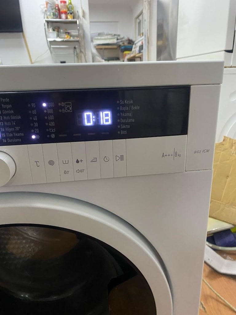 Tertemiz ve Sessiz 8 kg Arçelik Çamaşır Makinesi! - 9