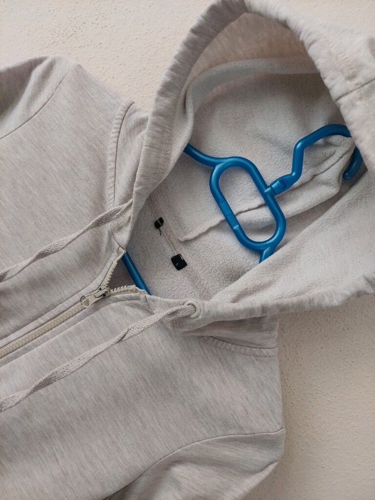 LCW ekru melanj Kapüşonlu Sweatshirt-hırka - 2