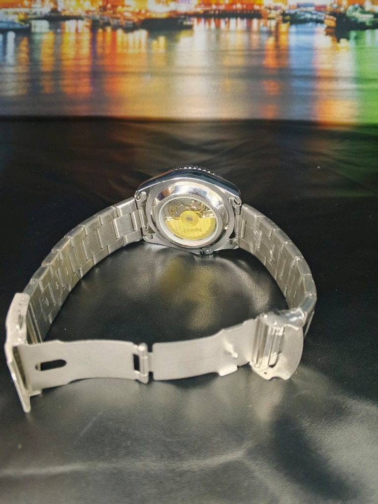 turuncu içi otomaatik seiko - 7