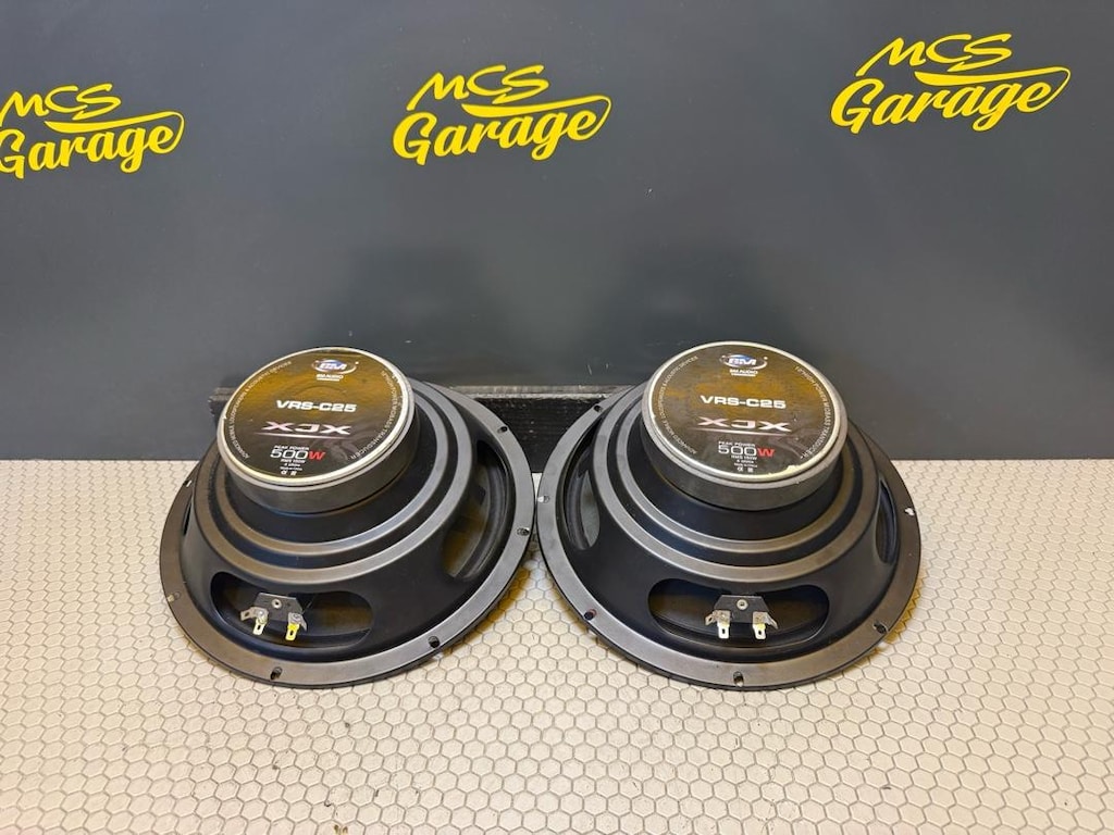 Bm Audio 25 Cm 500 w 150 Rms Midrange - 5