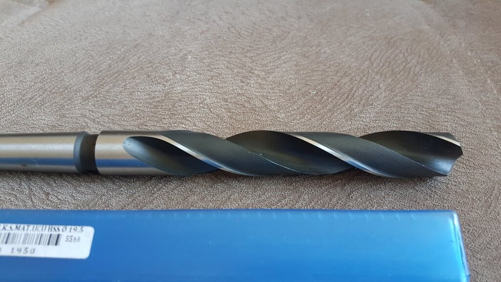 ORM 19.5mm DIN345 HSS Taşlanmış Matkap Ucu - 5