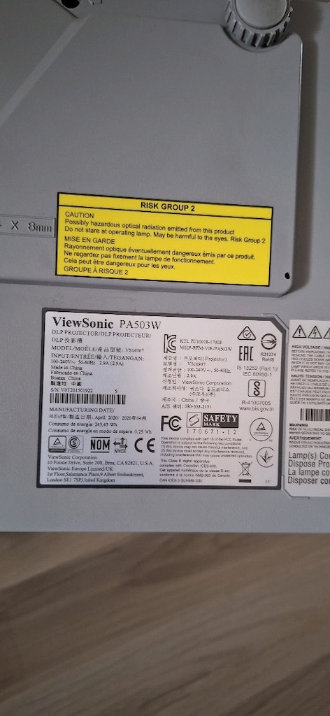 Viewsonic projeksiyon cihazı - 2