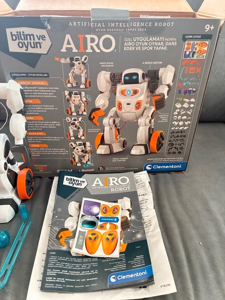Clementoni Airo yapay zeka robotu - 3