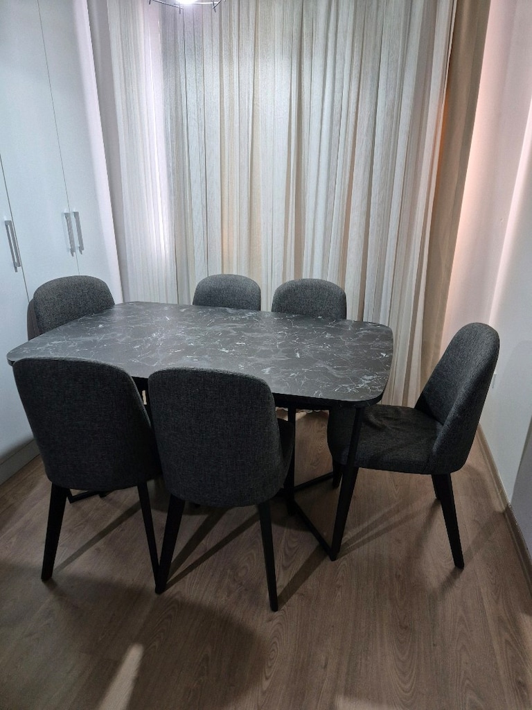 6 kişilik vivense yemek masası takımı - 4