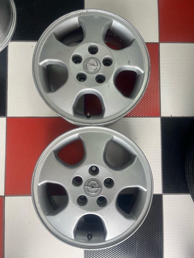 opel vectra orjinal çıkma jantı takım kırık kaynak yok temizdir 15inç - 6