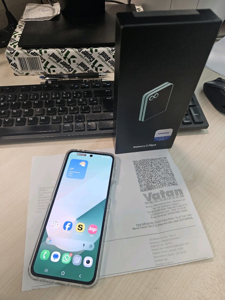 SAMSUNG GALAXY Z FLİP 6 12/512 KUTULU FATURALI GARANTİLİ HATASIZ TR - 3