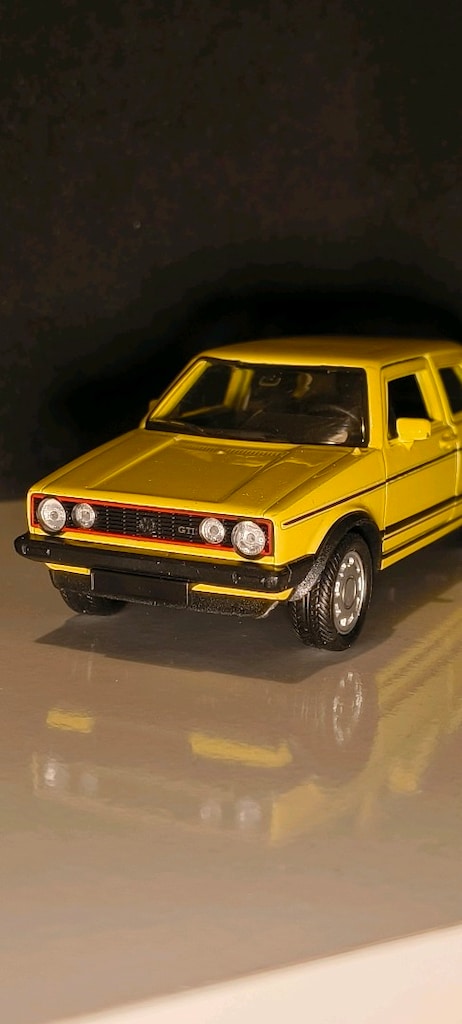Welly NEX Volkswagen Golf 1 GTI Sarı 1/34 Ölçek - Sıfır Kutulu - 2