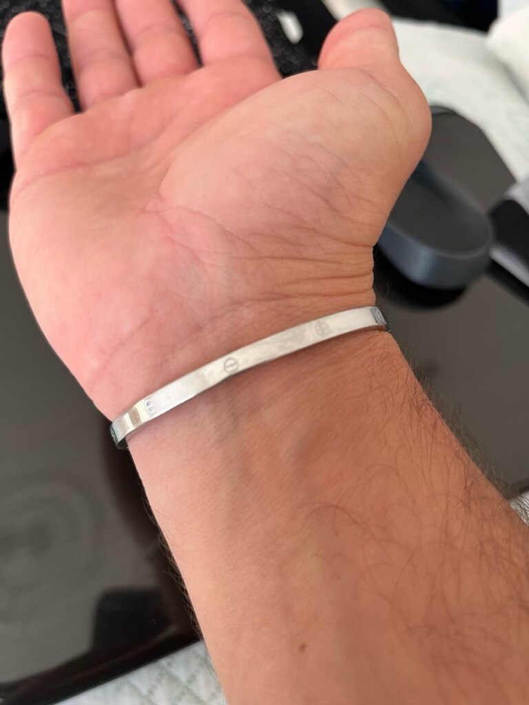 Cartier Unisex Paslanmaz Çelik Bileklik