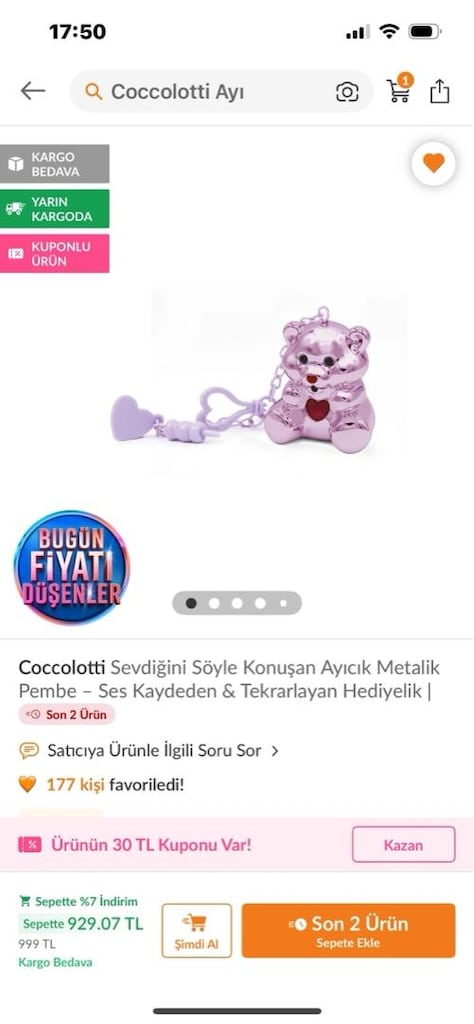 Coccolotti Ayıcık - 3