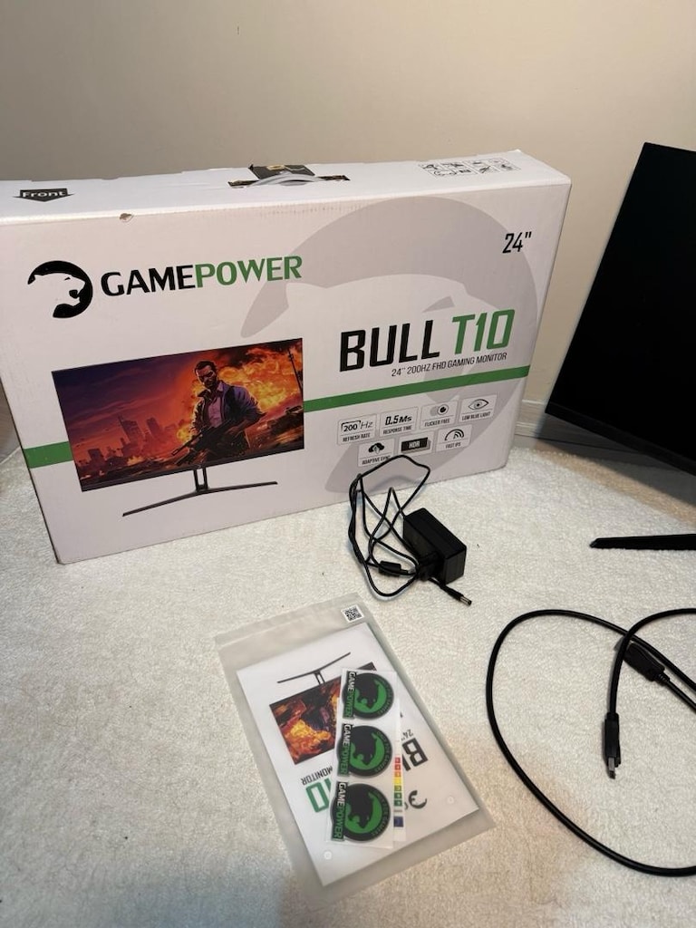 Gamepower Bull T10 24'' 0.5 ms Full HD IPS 200 Hz Oyuncu Monitörü - 3