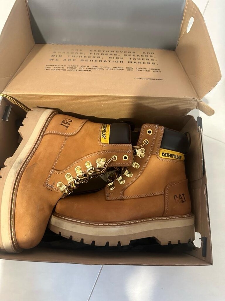 Caterpillar Leeds Kadın Kahverengi Bot - 6