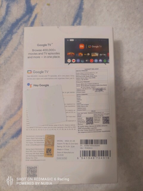 xioami TV box 3.nesil