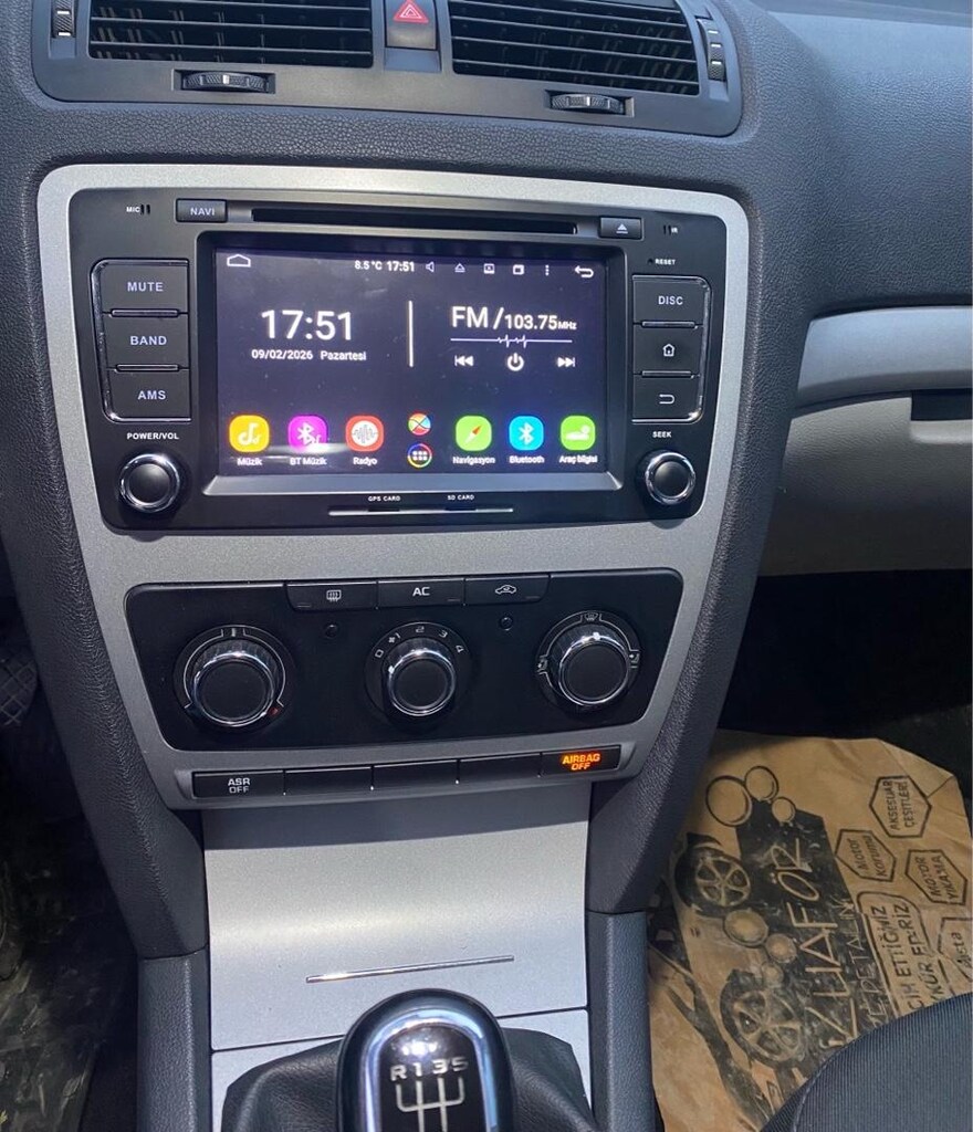 NEWFRON ANDROİD MULTİMEDYA ( SKODA,VOLKSWAGEN,SEAT )TAKAS OLUR - 2