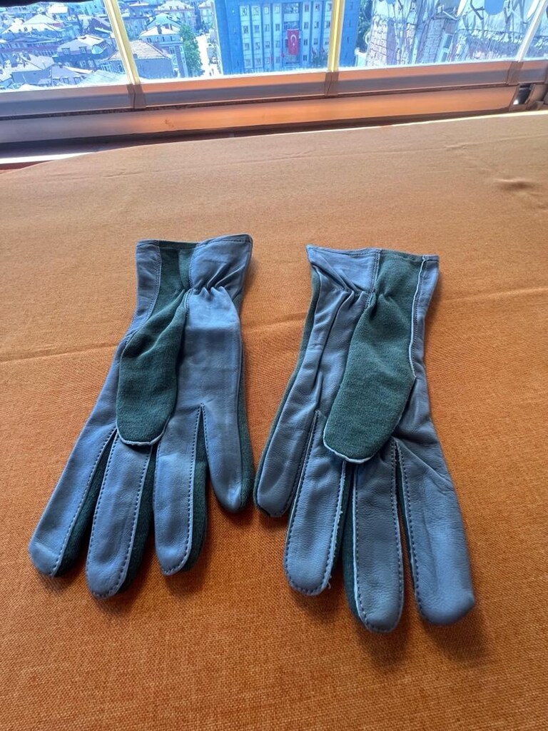 Orijinal Askeri Pilot Uçuş Eldiveni - 4