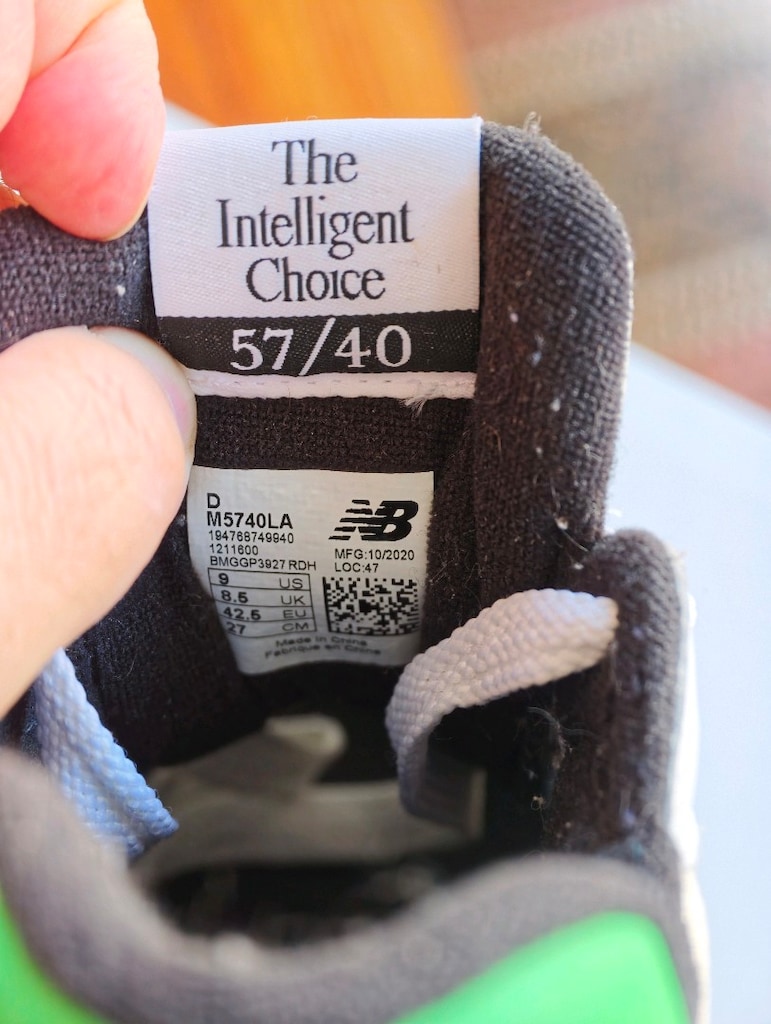 New Balance 57 /40 Orjinal tertemiz üründür Birkaç kez giyilmis - 9