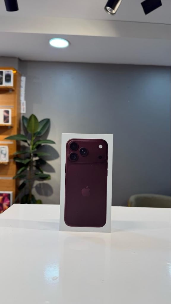 İPHONE 18 PRO MAX 256 GB VİŞNE SIFIR BURGONYA - 3