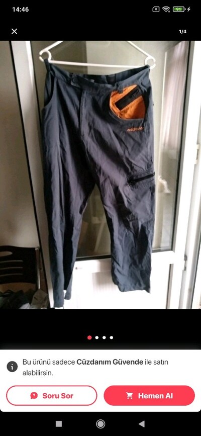 ADİDAS PANTOLON NAVY 46 BEDEN