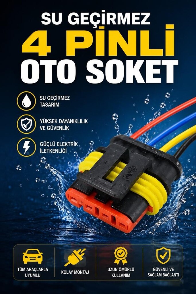 OTO SOKET 4 PİNLİ - 4
