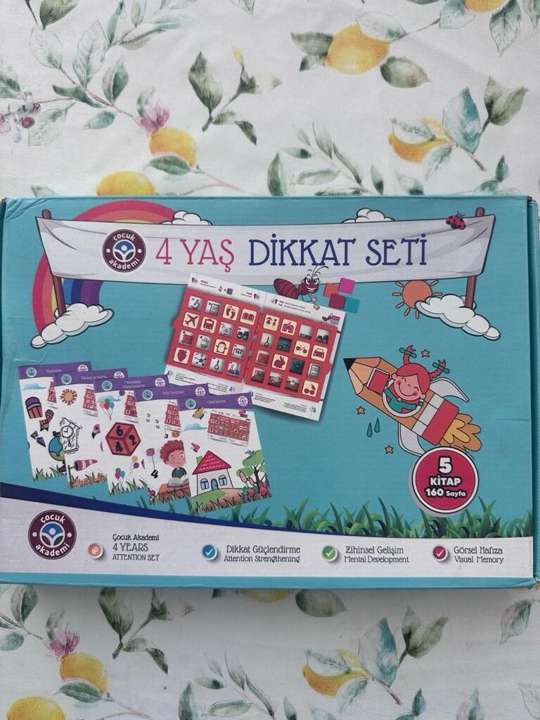 4 yaş dikkat seti - 4