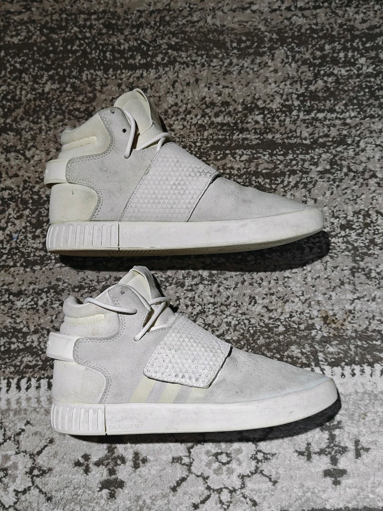 Adidas Beyaz Tubular invader Sneaker - 8