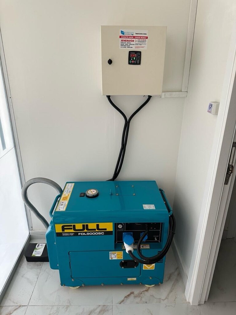 FULL FDL9000SC 8.5 kVA Dizel Jeneratör Datakom ATS Otomatik - 2