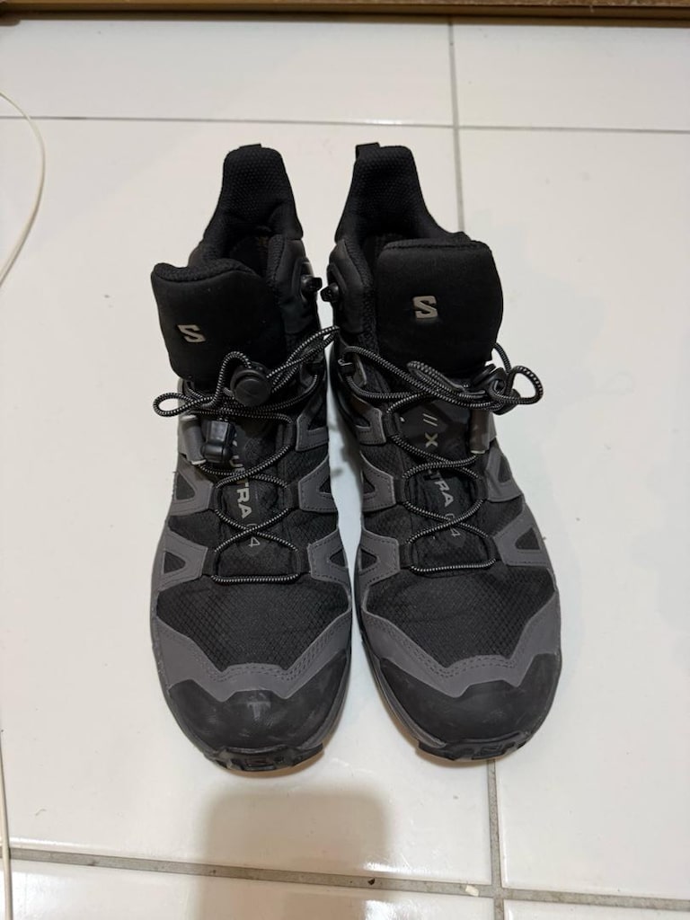 Salomon X Ultra 4 Mid Gore-Tex Su Geçirmez Siyah Erkek Outdoor Bot 42 - 11