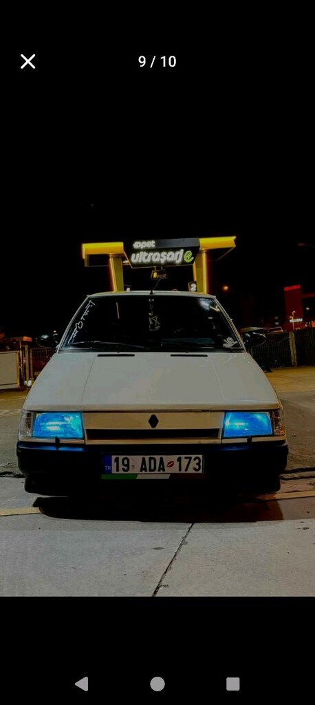 araç temiz göründüğü gibi muane var benzin LPG li 90 model 1.7 motor - 6
