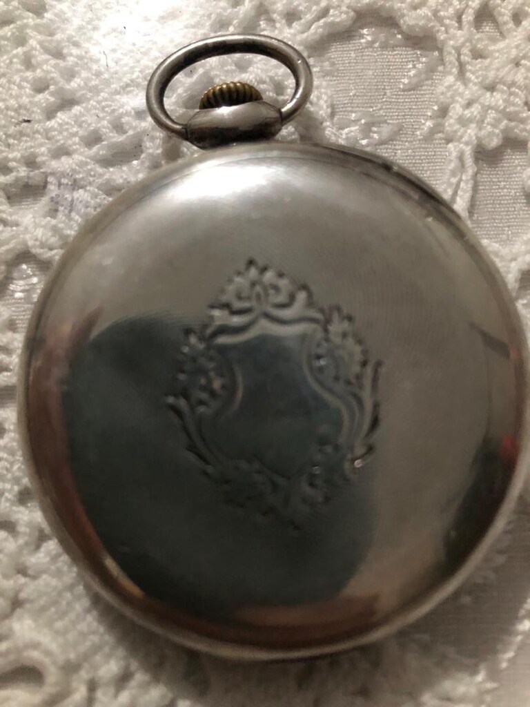 gümüş kasa omega cep saati herşey açıklamada yazıyor - 2