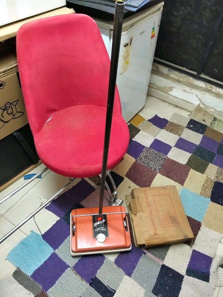 eski, retro gırgır süpürge - 7
