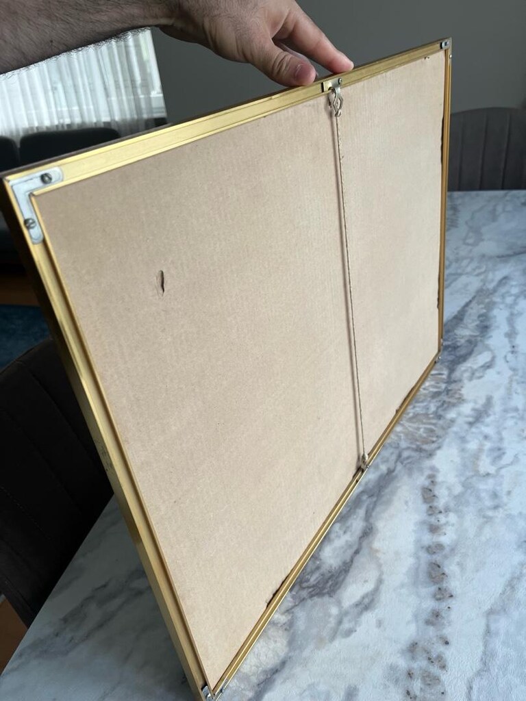 Pratteln Şehri Tablosu (65*47 cm) - 5