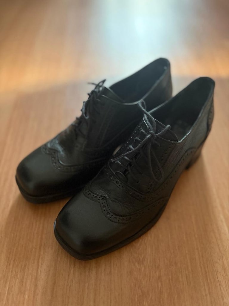 loafer klassik Oxford hakiki deri ayakkabı - 5