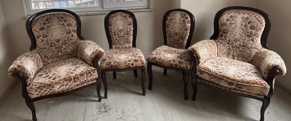 Vintage koltuk takımı - 2