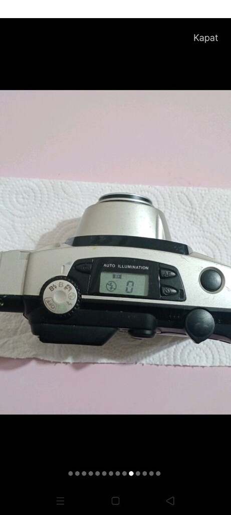 Japon pentax analog fotoğraf makinesi - 9