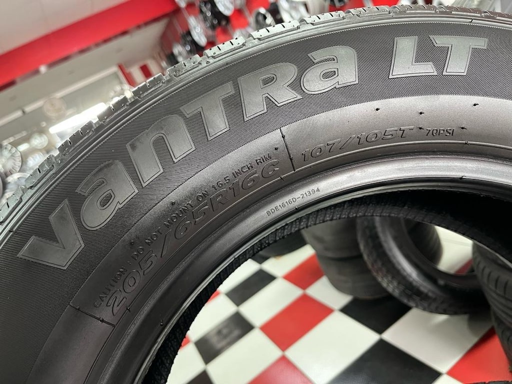 çıkma 205/65/16 C yük lastiği HANKOOK Orjinal lastik 2024 tarih yarasz - 7