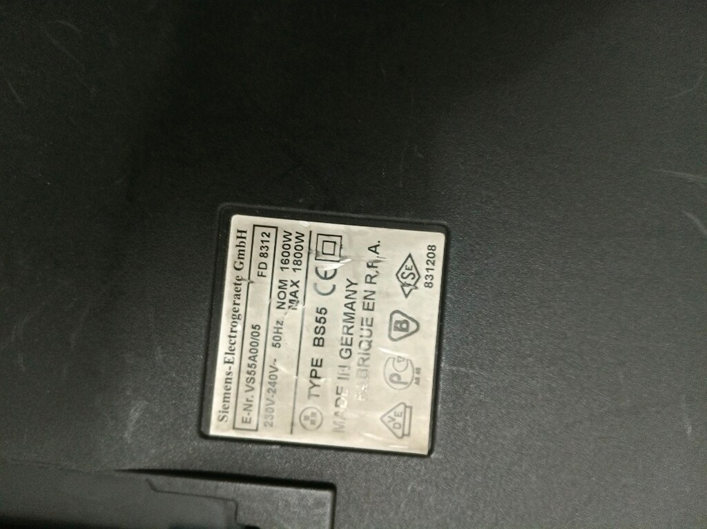 Siemens elektirik süpürgesi temiz kullanildi - 6
