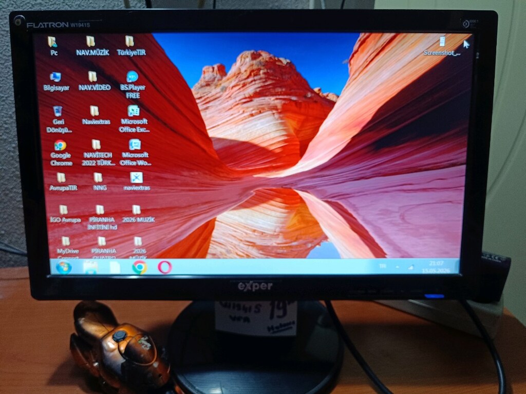 Exper Monitör W1941S 19 inç VGA giriş - 8
