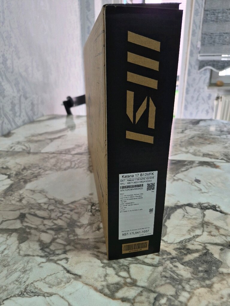 MSI KATANA 17 B13VFK-1037XTR I7-13620 RTX 4060 8GB FULL EKİPMAN KUTULU - 7