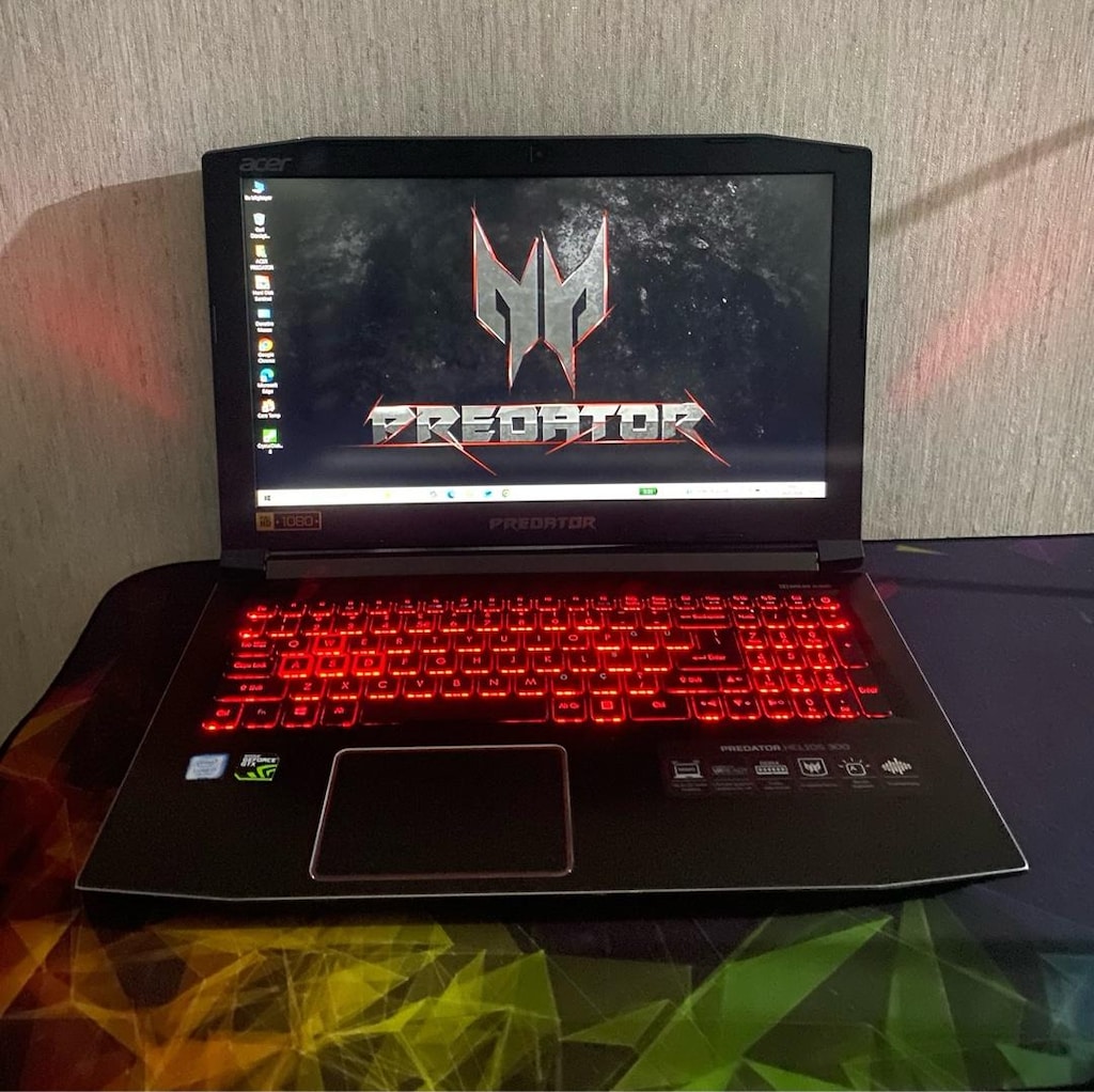 ACER PREDATOR GAMİNG-6GB GTX 1060-i7 7700HQ-16GB DDR4-SSD+HDD-LAPTOP - 2