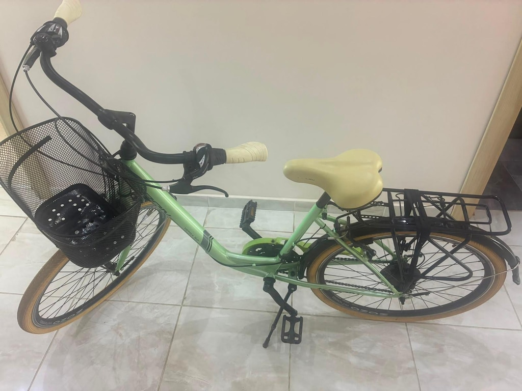 Az kullanılmış KRON Tetra 3.0 fıstık yeşili bisiklet - 4