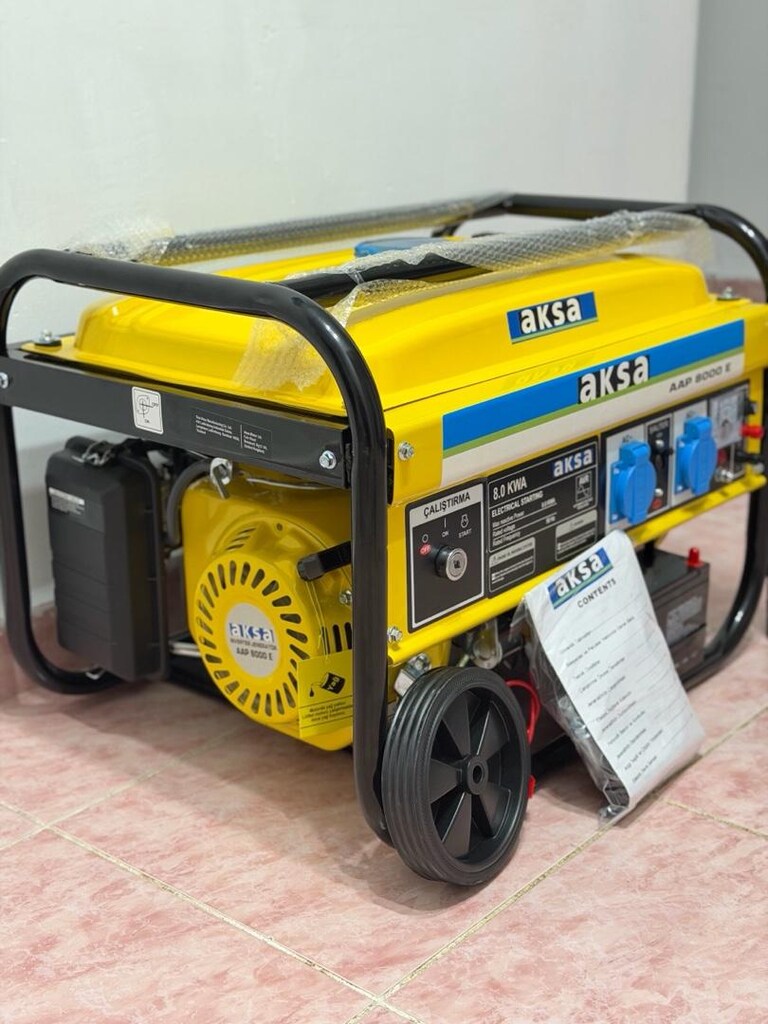 AKSA 8 KW OTOMATİK MARŞLI SIFIR BENZİNLİ JENERATÖR - 2