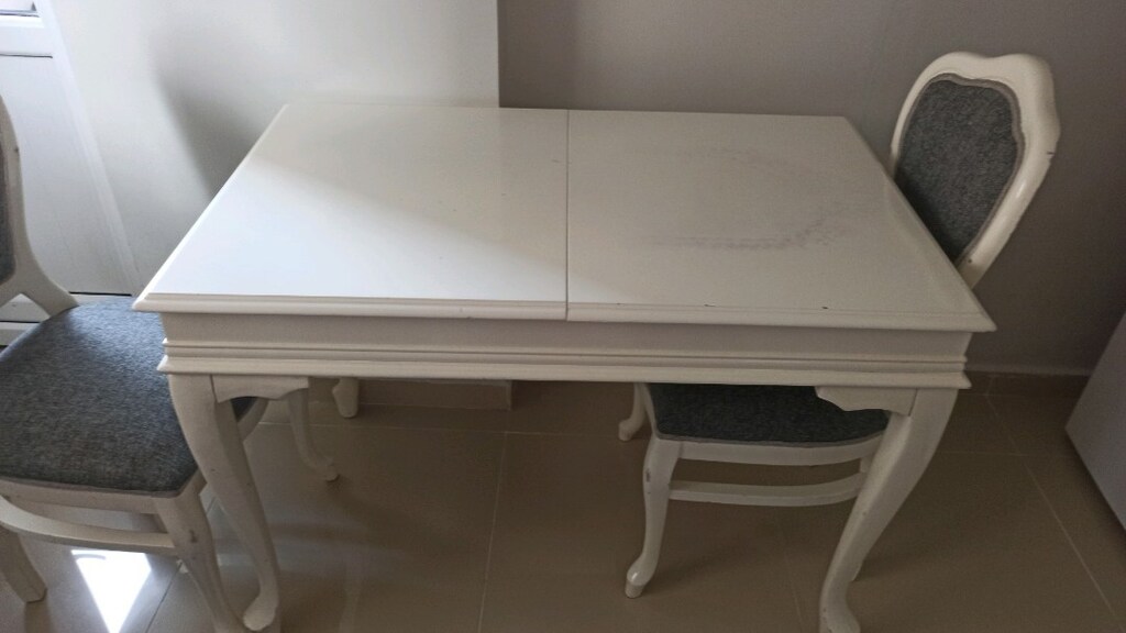 açılır mutfak masa sandalye takımı - 6