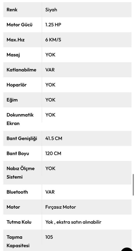 Katlanabilir Koşu Bandı - Ev Kullanımı - 7