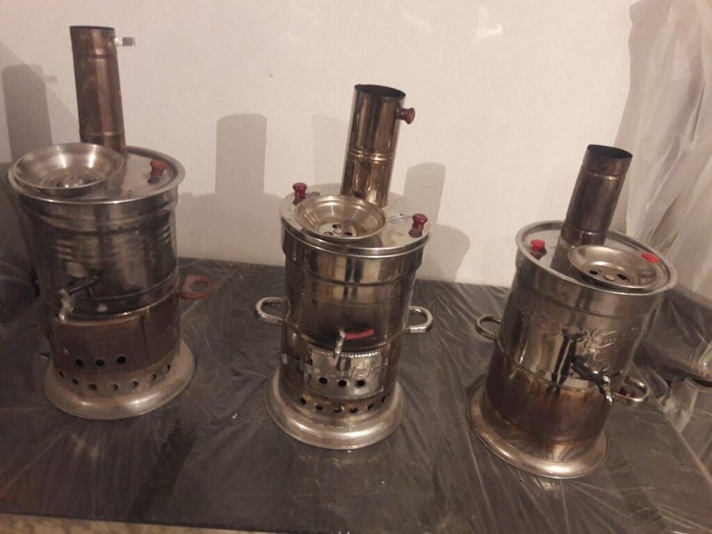 bahçe semaveri odunlu - 2