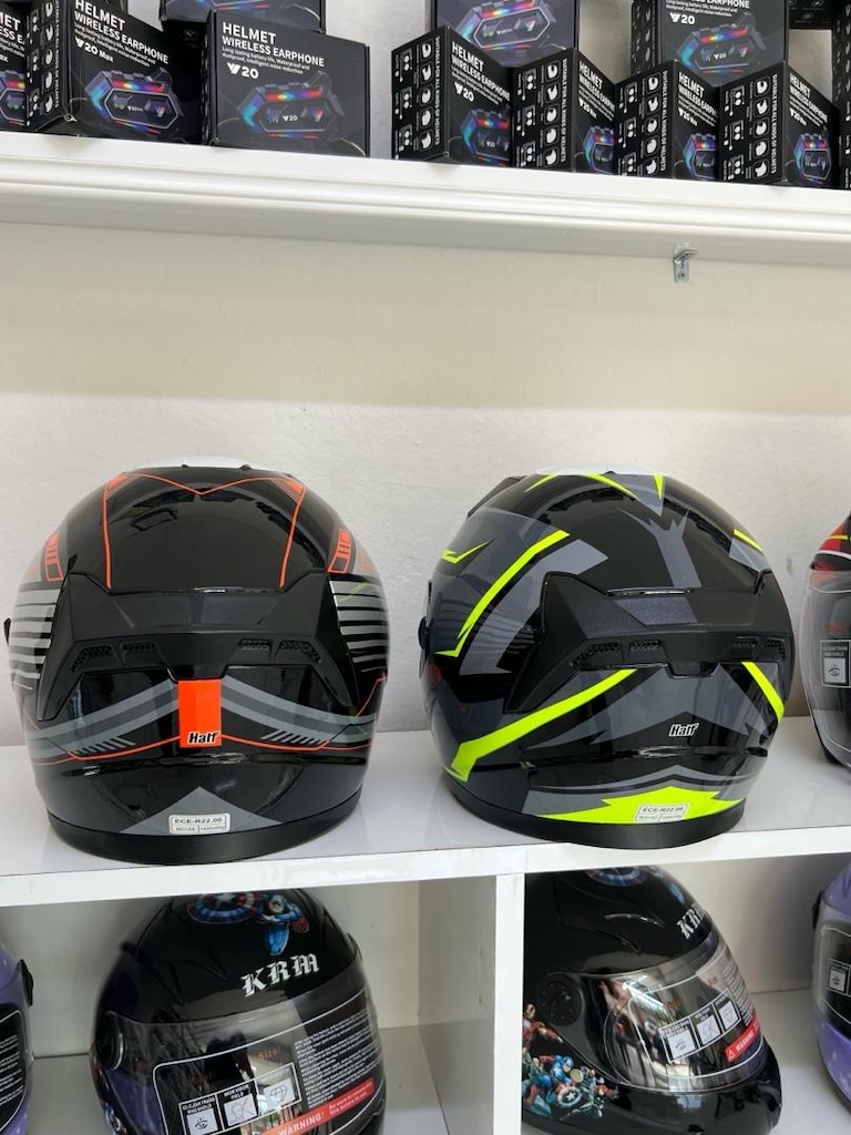 yarım kask Güneş vizörlü - 5