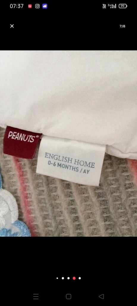 ENGLİSH HOM 0 /6ay puset minderi ve tulum beraber fiyat - 6
