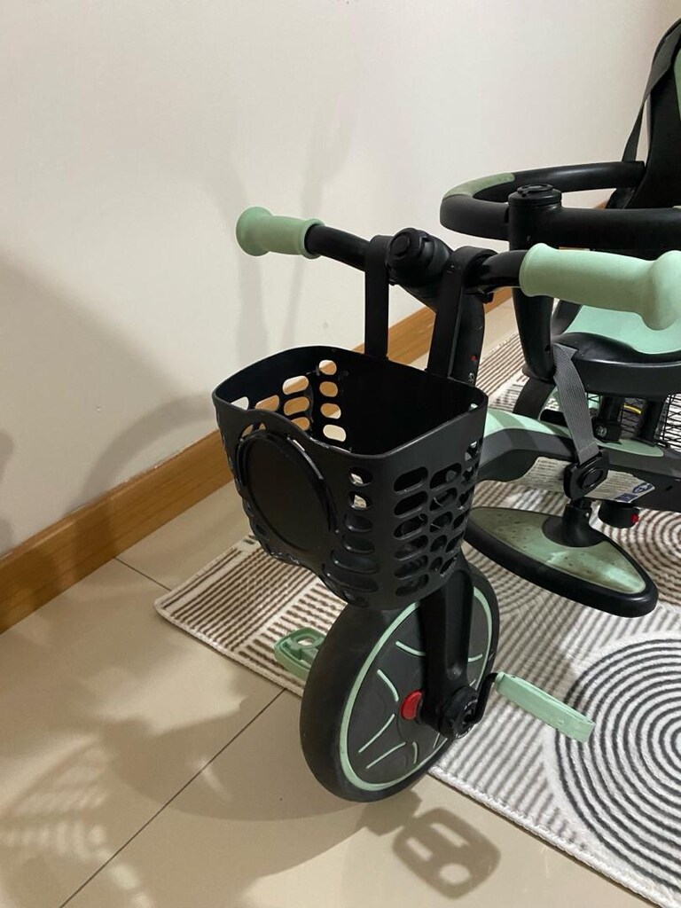 Zeytin Yeşili Globber Explorer 4 in 1 Çocuk Bisikleti - 5