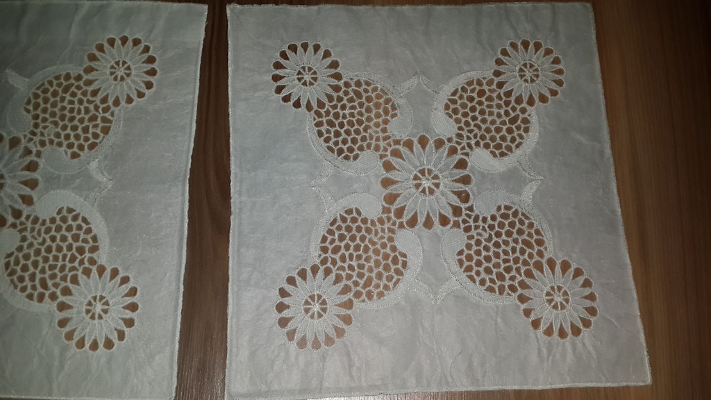 4lü 30x30cm örtü takımı ambalajlı Sıfır - 6