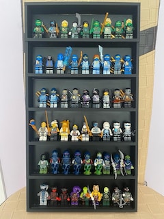 Lego Ninjago Minifigürleri ve Sergileme Stand - 2