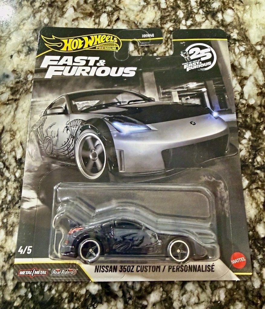 Hot Wheels Premium Fast and Furious 4 adet Model - 2